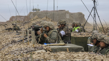 Фотография к новости: Қарулы күштерде бөлімшелерді жауынгерлік үйлестіру басталды