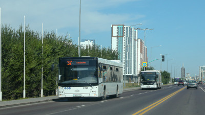 Астанада алты автобустың жүретін жолы өзгерді