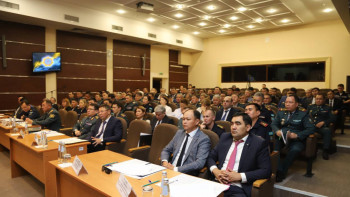 Фотография к новости: ТЖ министрлігінде кеңейтілген алқа отырысы өтті