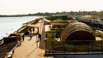 Фотография к новости: Елордада жаңа жағалау пайда болды