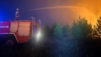 Фотография к новости: «Ертіс орманындағы» өрт күшейіп барады