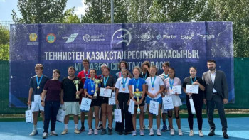 Фотография к новости: Астанада теннистен жазғы спартакиада аяқталды