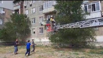 Фотография к новости: Атырау облысында өрт сөндірушілер 6 адамды құтқарды