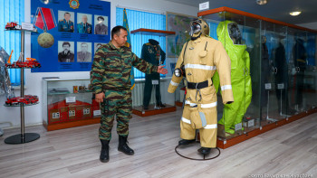 Фотография к новости: Қазақстандық өрт сөндірушілер жаңа формаға ауысады