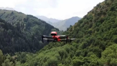 Алматы тауларында өрттің алдын алуға дрондар қолданылады