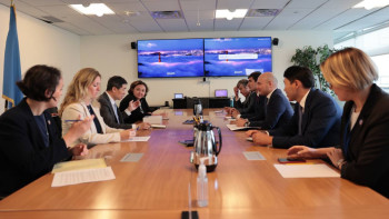 Фотография к новости: Қазақстан мен БҰҰ Даму бағдарламасының ынтымақтастық нәтижелері талқыланды