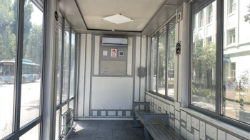 Фотография к новости: Сиқы қашқан смарт аялдама. Талдықорған әкімдігінің әнтек әрекеті