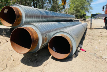 Фотография к новости: Семейде 8 мың метрге жуық жылу желілері жаңартылып жатыр