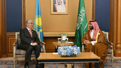 Президент Сауд Арабиясының Тақ мұрагері Мұхаммед бен Салман Әл Саудпен кездесті