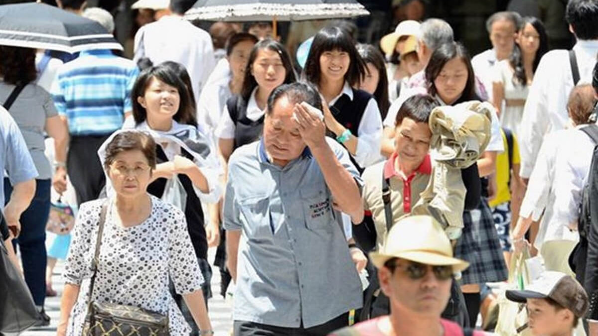 Жапонияда аптап ыстықтан 4 мыңға жуық адам ауруханаға түсті