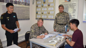 Фотография к новости: Құрлық әскерлерінің әскери институтында курсанттарды іріктеу басталады