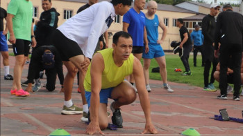 Фотография к новости: Қазақстан полицейлері БҚО-да спорттық сайыста өзара сынға түсті