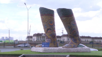 Фотография к новости: Астанада сәулет өнерінің ерекше туындысы пайда болды