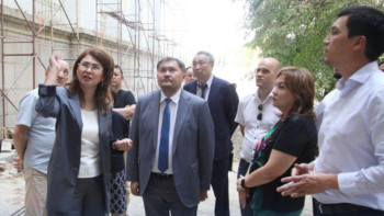 Фотография к новости: Ғимараттың тарихи келбетін сақтап қалу аса маңызды- Балаева