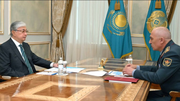 Фотография к новости: Тоқаев Қарулы Күштердің жауынгерлік дайындығын күшейтуді тапсырды