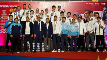 Фотография к новости: Ел құрамасы Азия чемпионатында 1-орынды иеленді