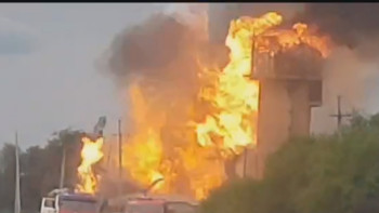 Фотография к новости: Екібастұздағы автогаз құю бекетінде жарылыс болды