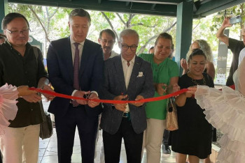 Фотография к новости: Анталияда қазақстандық суретшінің көркем көрмесі өтті