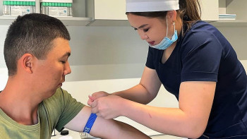 Фотография к новости: 700-ден аса әскери қызметшісі медициналық тексеруден өтті