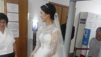 Фотография к новости: Кешенді тестілеуге жас жұбайлар келді