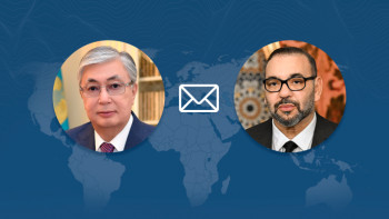 Фотография к новости: Мемлекет басшысы Марокко Королін ұлттық мейраммен құттықтады