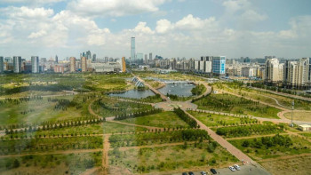 Фотография к новости: Астанада биыл құрылыс салушылар 100 мыңнан аса жасыл желек отырғызады