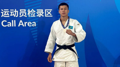 Дзюдошы Асқар Нарқұлов Универсиада Ойындарында қола жүлдегер атанды