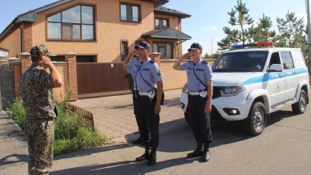 Фотография к новости: Астанада жауынгерлік қызмет атқаратын сарбаздар көбейді