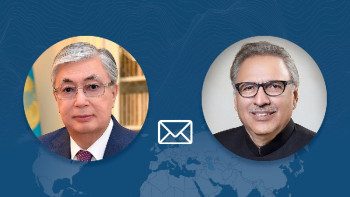 Фотография к новости: Мемлекет басшысы Пәкістан Президентіне көңіл айту жеделхатын жолдады