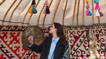 Фотография к новости: Болашақта тек қазақша сөйлегім келеді - Вероника Фонова