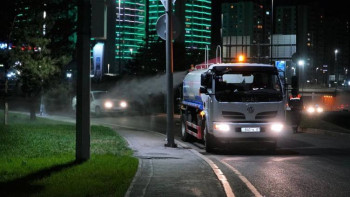 Фотография к новости: Астанада масаға қарсы дезинсекциялық жұмыс жүргізіліп жатыр