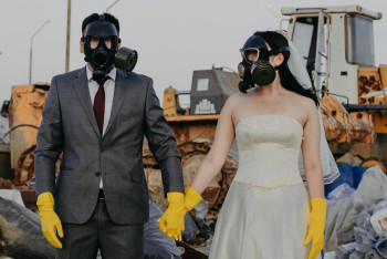 Фотография к новости: "2050 жылы той осылай болады". Ақтаулық ерекше фотосессия жасады