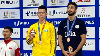 Фотография к новости: Универсиада. Қазақстан құрамасының қоржынына екі жүлде түсті