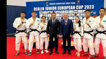 Фотография к новости: Дзюдодан Қазақстан жастар құрамасы Еуропа кубогінде көш бастады