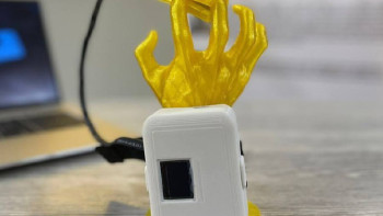 Фотография к новости: Оқушылар  адам өміріне қауіп төнген жағдайда белгі беретін сағат ойлап тапты