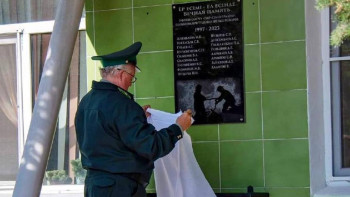 Фотография к новости: Семей орманында өрттен қаза тапқандарға мемориалдық тақта орнатылды