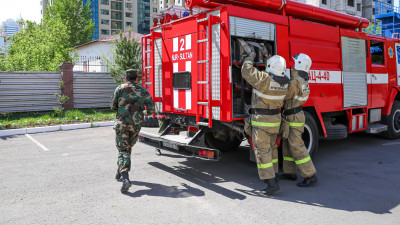 Бурабайда өрт болып, 106 адам эвакуацияланды