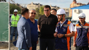 Фотография к новости: Ірі инфрақұрылымдық нысандарда отандық құрылыс материалдарын пайдалану қажет - министр