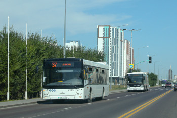 Фотография к новости: Елордада бірқатар автобустың жүру уақыты ұзартылады