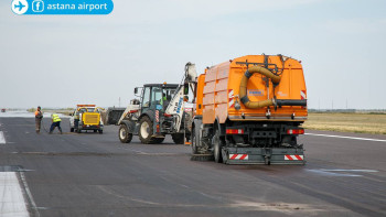 Фотография к новости: Енді Астана әуежайының жолаушылары жап-жаңа жолақтар арқылы жүреді