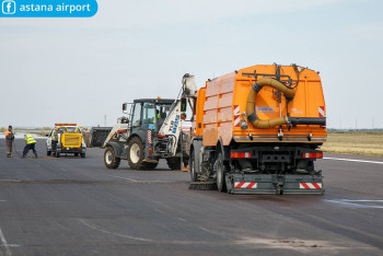 Фотография к новости: Енді Астана әуежайының жолаушылары жап-жаңа жолақтар арқылы жүреді