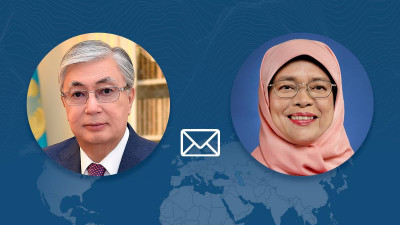 Қасым-Жомарт Тоқаев Сингапур Президентіне жеделхат жолдады