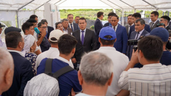 Фотография к новости: Диқандарға құрғақшылық салдарынан келген шығын өтеледі – Смайылов