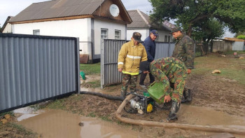 Фотография к новости: Жетісу облысында екі ауылды алып кеткен сел тоқтады