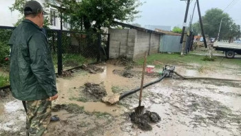 Фотография к новости: Ескелді ауданындағы су тасқынына байланысты жедел желі іске қосылды