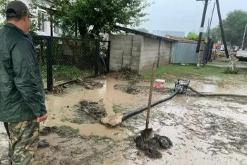 Фотография к новости: Ескелді ауданындағы су тасқынына байланысты жедел желі іске қосылды