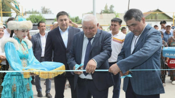 Фотография к новости: Қордайда жаңа дене шынықтыру-сауықтыру кешені пайдалануға берілді