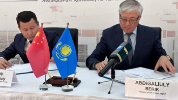 Фотография к новости: Жоба құны 80 млрд теңге. Жезқазғанда бу-газ қондырғысының екі блогы салынады