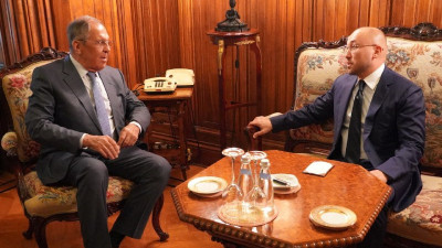 Дәурен Абаев Ресейдің Сыртқы істер министрімен кездесті