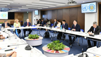 Фотография к новости: Алматыда БҰҰ-мен ынтымақтастықты нығайту мәселелері талқыланды